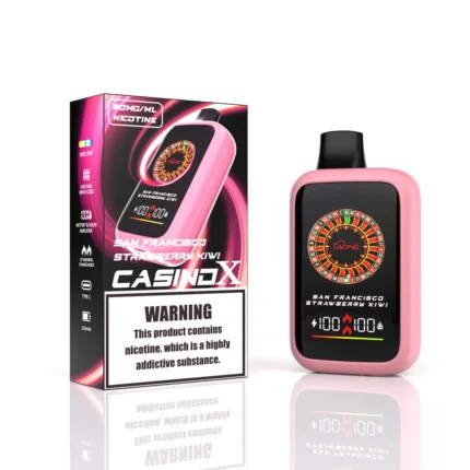 AONE VAPE – CasinoX 賭場一次性電子煙｜16000口／8000口｜650mAh・RGB互動轉盤